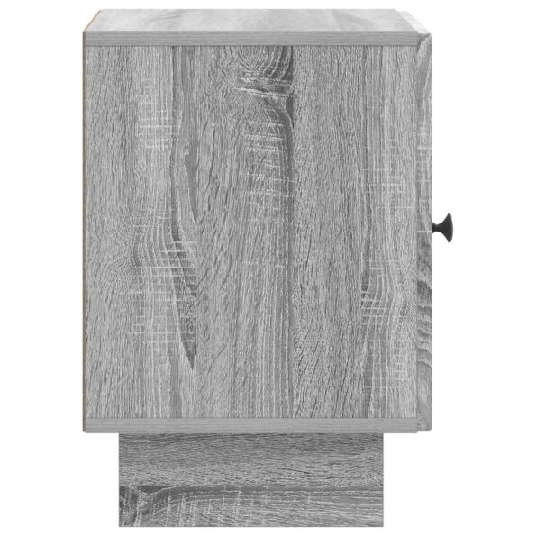 vidaXL Nočný stolík 2 pcs Sivá sonoma 43 x 34,5 x 50 cm – Obrázok 6