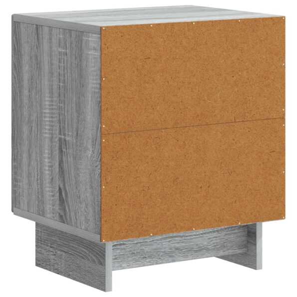 vidaXL Nočný stolík 2 pcs Sivá sonoma 43 x 34,5 x 50 cm – Obrázok 7