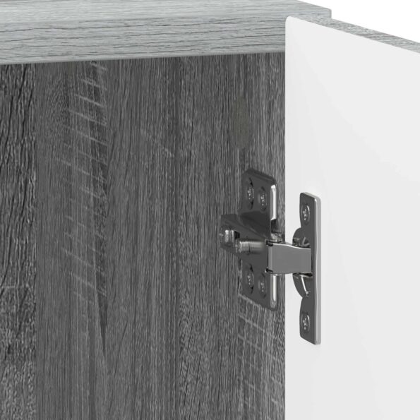 vidaXL Nočný stolík 2 pcs Sivá sonoma 43 x 34,5 x 50 cm – Obrázok 9