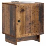 vidaXL Nočný stolík 2 pcs Staré drevo 43 x 34,5 x 50 cm – Obrázok 2