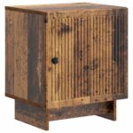 vidaXL Nočný stolík 2 pcs Staré drevo 43 x 34,5 x 50 cm – Obrázok 3