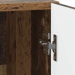 vidaXL Nočný stolík 2 pcs Staré drevo 43 x 34,5 x 50 cm – Obrázok 9