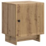 vidaXL Nočný stolík 2 pcs Dub artisan 43 x 34,5 x 50 cm – Obrázok 3