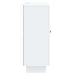 vidaXL Servírovacia skriňa Biela 66 x 34,5 x 90 cm Kompozitné drevo – Obrázok 7