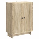 vidaXL Servírovacia skriňa Dub sonoma 66 x 34,5 x 90 cm – Obrázok 2