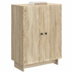 vidaXL Servírovacia skriňa Dub sonoma 66 x 34,5 x 90 cm – Obrázok 3