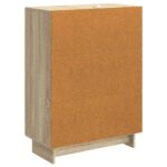 vidaXL Servírovacia skriňa Dub sonoma 66 x 34,5 x 90 cm – Obrázok 8