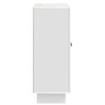 vidaXL Servírovacia skriňa Biela s vysokým leskom 66 x 34,5 x 90 cm – Obrázok 7