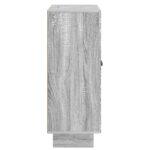 vidaXL Servírovacia skriňa Sivá sonoma 66 x 34,5 x 90 cm – Obrázok 7