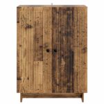 vidaXL Servírovacia skriňa Staré drevo 66 x 34,5 x 90 cm – Obrázok 6