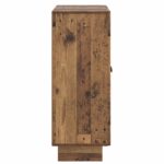 vidaXL Servírovacia skriňa Staré drevo 66 x 34,5 x 90 cm – Obrázok 7