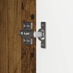 vidaXL Servírovacia skriňa Staré drevo 66 x 34,5 x 90 cm – Obrázok 9