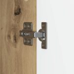 vidaXL Servírovacia skriňa Dub artisan 66 x 34,5 x 90 cm – Obrázok 9