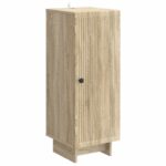 vidaXL Servírovacia skriňa Dub sonoma 33 x 34,5 x 90 cm – Obrázok 2