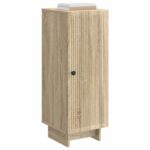vidaXL Servírovacia skriňa Dub sonoma 33 x 34,5 x 90 cm – Obrázok 3