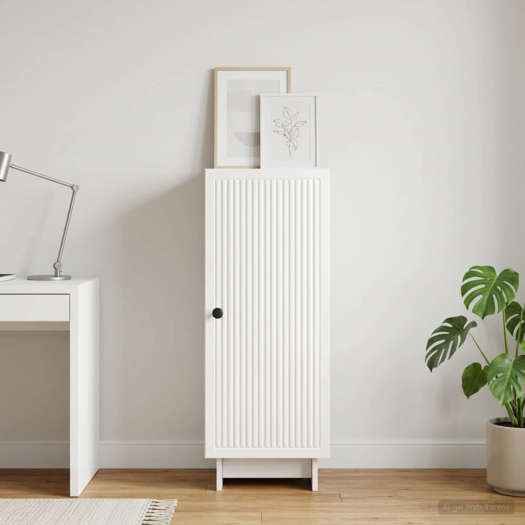 893909_1.jpg vidaXL Servírovacia skriňa Biela s vysokým leskom 33 x 34,5 x 90 cm – Obrázok 1