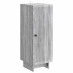 vidaXL Servírovacia skriňa Sivý Sonoma 33 x 34,5 x 90 cm – Obrázok 2