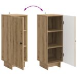 vidaXL Servírovacia skriňa Dub artisan 33 x 34,5 x 90 cm – Obrázok 11