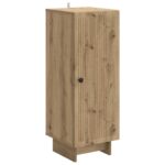 vidaXL Servírovacia skriňa Dub artisan 33 x 34,5 x 90 cm – Obrázok 2