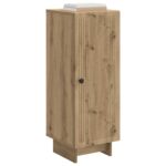vidaXL Servírovacia skriňa Dub artisan 33 x 34,5 x 90 cm – Obrázok 3