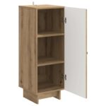 vidaXL Servírovacia skriňa Dub artisan 33 x 34,5 x 90 cm – Obrázok 5