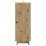 vidaXL Servírovacia skriňa Dub artisan 33 x 34,5 x 90 cm – Obrázok 6