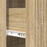 vidaXL Zásuvkový kabinet Dub sonoma 66 x 34,5 x 90 cm Kompozitné drevo – Obrázok 8