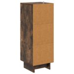 vidaXL Zásuvkový kabinet Dymový dub 33 x 34,5 x 90 cm Kompozitné drevo – Obrázok 6