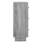 vidaXL Zásuvkový kabinet Sivá sonoma 33 x 34,5 x 90 cm – Obrázok 5