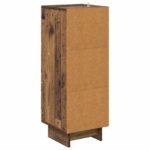 vidaXL Zásuvkový kabinet Staré drevo 33 x 34,5 x 90 cm – Obrázok 6