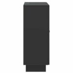 vidaXL Servírovacia skriňa Čierna 66 x 34,5 x 90 cm Kompozitné drevo – Obrázok 7