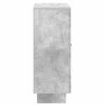 vidaXL Servírovacia skriňa so zásuvkou Betónovo sivá 66 x 34,5 x 90 cm – Obrázok 7