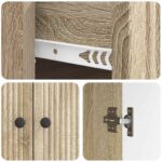 vidaXL Servírovacia skriňa so zásuvkou Dub sonoma 66 x 34,5 x 90 cm – Obrázok 9