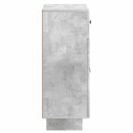 vidaXL Servírovacia skriňa so zásuvkou Betónovo sivá 66 x 34,5 x 90 cm – Obrázok 7