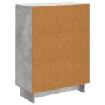 vidaXL Servírovacia skriňa so zásuvkou Betónovo sivá 66 x 34,5 x 90 cm – Obrázok 8