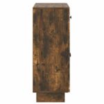 vidaXL Servírovacia skriňa so zásuvkou Dymový dub 66 x 34,5 x 90 cm – Obrázok 7