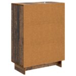 vidaXL Servírovacia skriňa so zásuvkou Staré drevo 66 x 34,5 x 90 cm – Obrázok 8