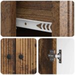 vidaXL Servírovacia skriňa so zásuvkou Staré drevo 66 x 34,5 x 90 cm – Obrázok 9