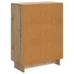 vidaXL Servírovacia skriňa so zásuvkou Dub artisan 66 x 34,5 x 90 cm – Obrázok 8