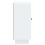vidaXL Servírovacia skriňa Biela 89 x 34,5 x 80 cm Kompozitné drevo – Obrázok 7