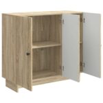vidaXL Servírovacia skriňa Dub sonoma 89 x 34,5 x 80 cm – Obrázok 5