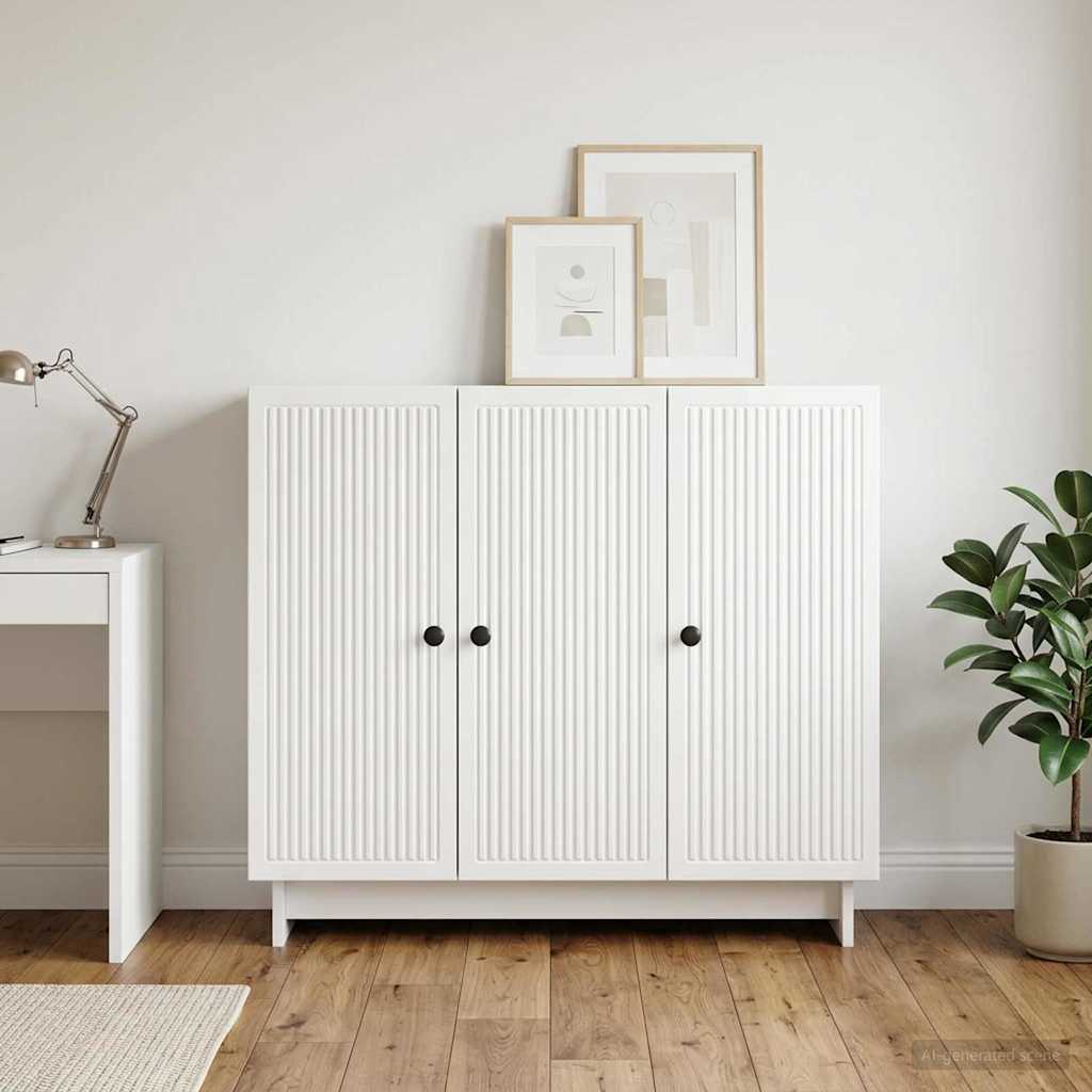893959_1.jpg vidaXL Servírovacia skriňa Biela s vysokým leskom 89 x 34,5 x 80 cm – Obrázok 1