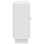 vidaXL Servírovacia skriňa Biela s vysokým leskom 89 x 34,5 x 80 cm – Obrázok 7