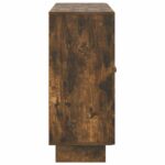 vidaXL Servírovacia skriňa Dymový dub 89 x 34,5 x 80 cm – Obrázok 7
