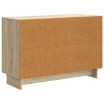 vidaXL Servírovacia skriňa so zásuvkou Dub sonoma 89 x 34,5 x 60 cm – Obrázok 8