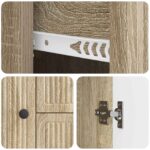 vidaXL Servírovacia skriňa so zásuvkou Dub sonoma 89 x 34,5 x 60 cm – Obrázok 9