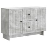 vidaXL Servírovacia skriňa so zásuvkou Betónovo sivá 89 x 34,5 x 60 cm – Obrázok 2