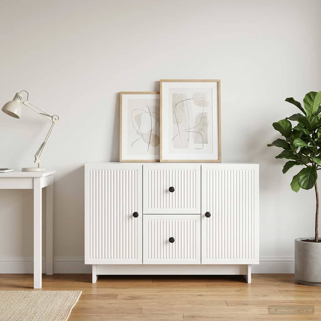 893969_1.jpg vidaXL Servírovacia skriňa Biela s vysokým leskom 89 x 34,5 x 60 cm – Obrázok 1