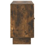 vidaXL Servírovacia skriňa so zásuvkou Dymový dub 89 x 34,5 x 60 cm – Obrázok 7