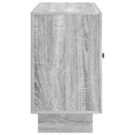 vidaXL Servírovacia skriňa so zásuvkou Sivá sonoma 89 x 34,5 x 60 cm – Obrázok 7
